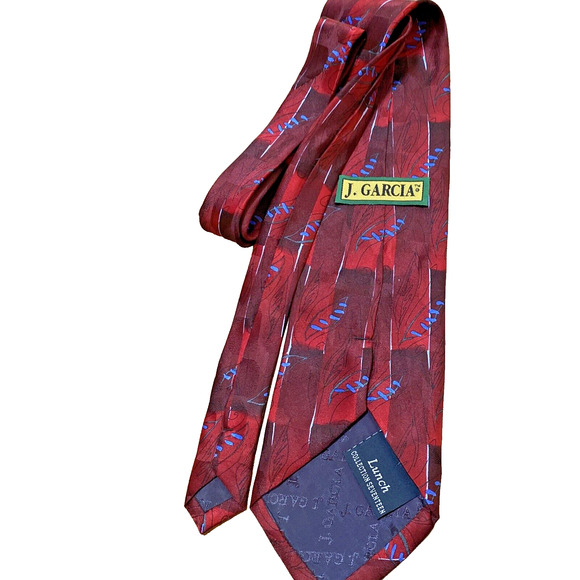 Jerry Garcia Neck Ties 100% Silk Neckties Lot of 5 Abstract Colorful Variety - Picture 4 of 12